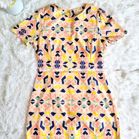 B.P. Collection Med 90s Style Open Back Mini Dress - Picture 9 of 15